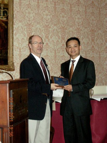 Erik Deumens & IBM-Lowdin Award Winner Tao Zeng