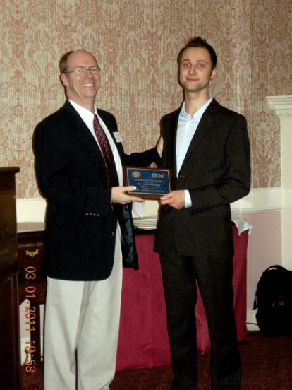 Erik Deumens & IBM-Zerner Award Winner Lars Goerigk